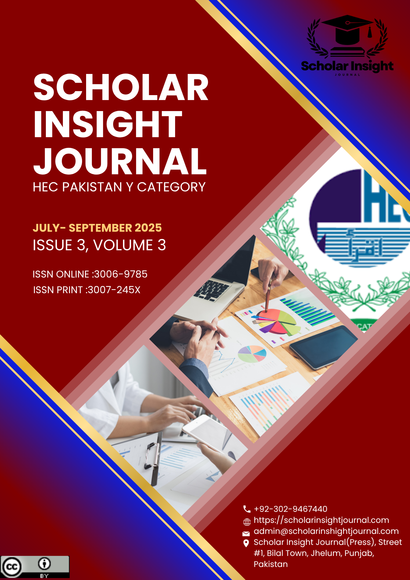 					View Vol. 3 No. 3 (2025): Scholar Insight Journal (July-September)
				